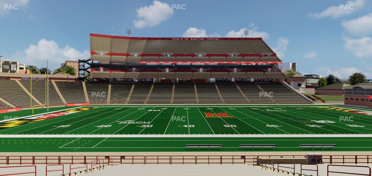 SECU Stadium - Section 24 Seat View