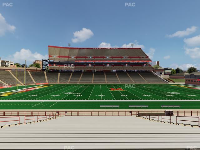 SECU Stadium - Section 24 Seat View