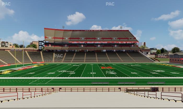 SECU Stadium - Section 24 Seat View