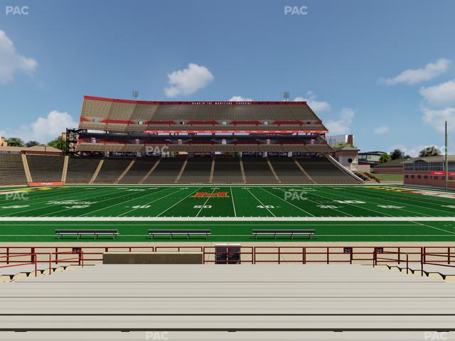 SECU Stadium - Section 25 Seat View