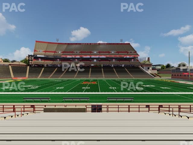 SECU Stadium - Section 25 Seat View