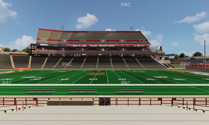 SECU Stadium - Section 25 Seat View