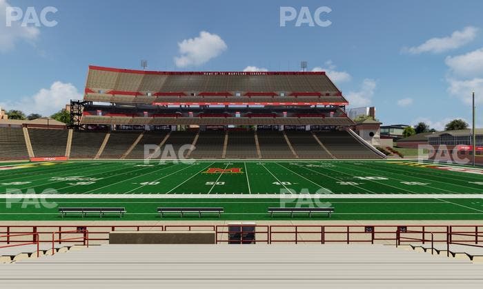 SECU Stadium - Section 25 Seat View