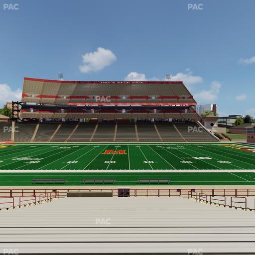 SECU Stadium - Section 25 Seat View