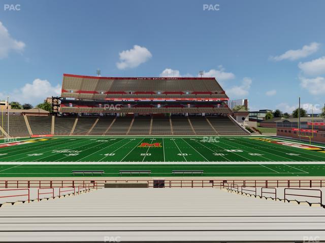 SECU Stadium - Section 25 Seat View