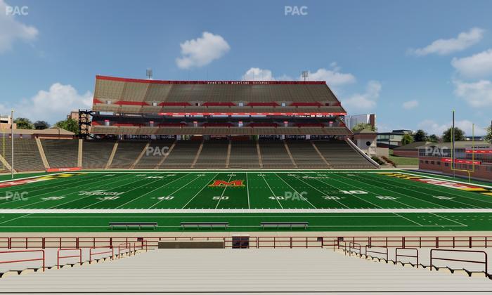 SECU Stadium - Section 25 Seat View