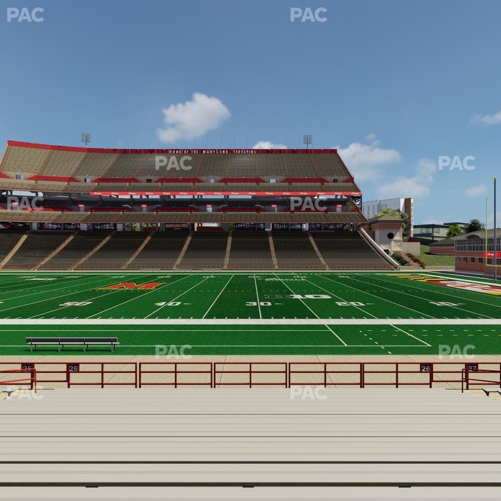 SECU Stadium - Section 26 Seat View