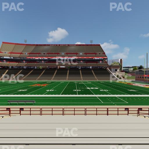 SECU Stadium - Section 26 Seat View