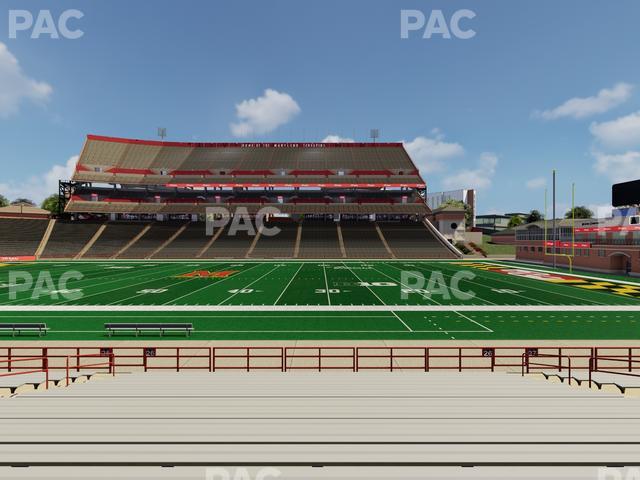 SECU Stadium - Section 26 Seat View