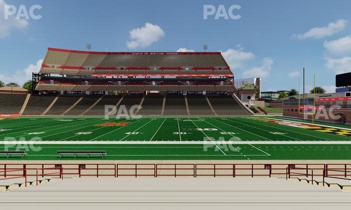 SECU Stadium - Section 26 Seat View