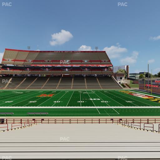 SECU Stadium - Section 26 Seat View