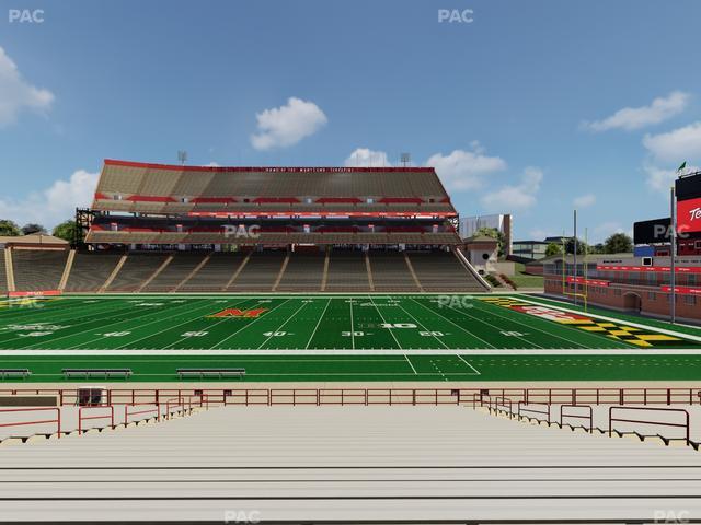 SECU Stadium - Section 26 Seat View