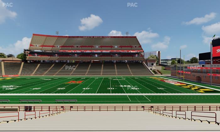 SECU Stadium - Section 26 Seat View