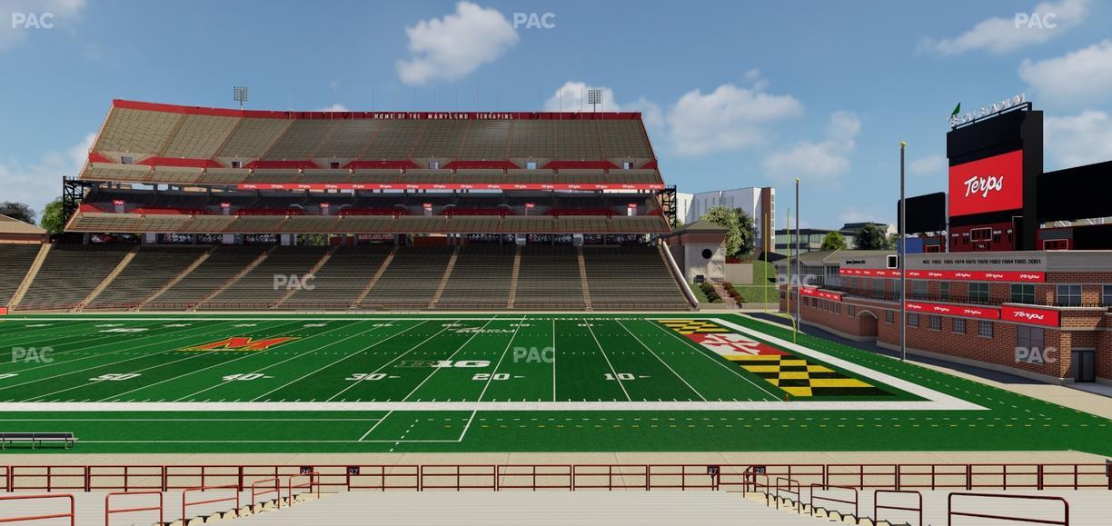 SECU Stadium - Section 27 Seat View