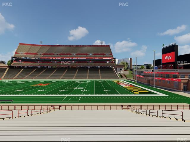 SECU Stadium - Section 27 Seat View