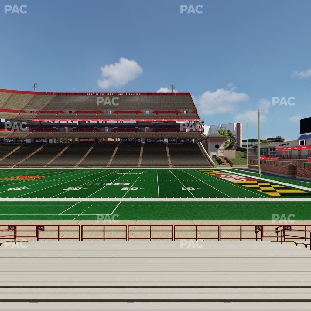 SECU Stadium - Section 27 Seat View