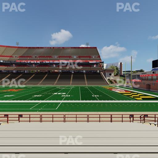 SECU Stadium - Section 27 Seat View