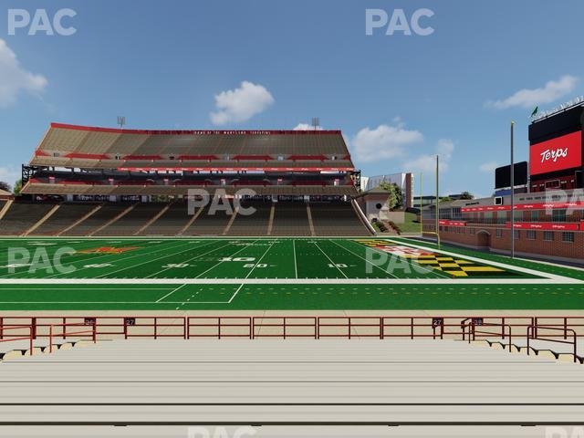 SECU Stadium - Section 27 Seat View