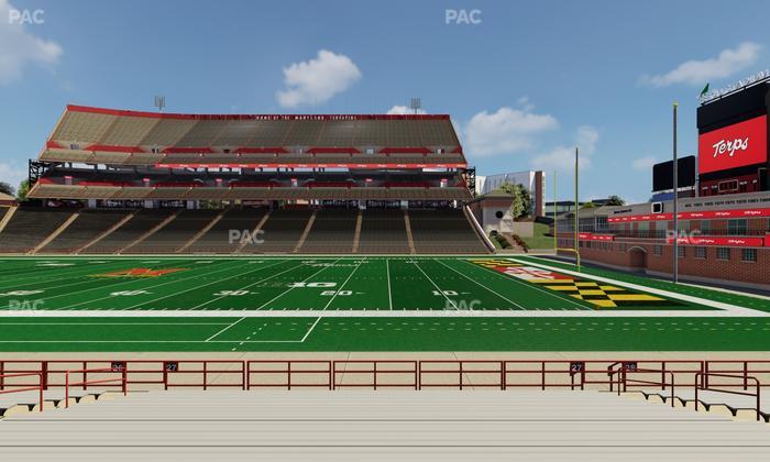 SECU Stadium - Section 27 Seat View