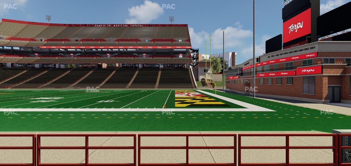 SECU Stadium - Section 28 Seat View