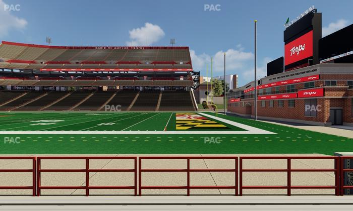 SECU Stadium - Section 28 Seat View