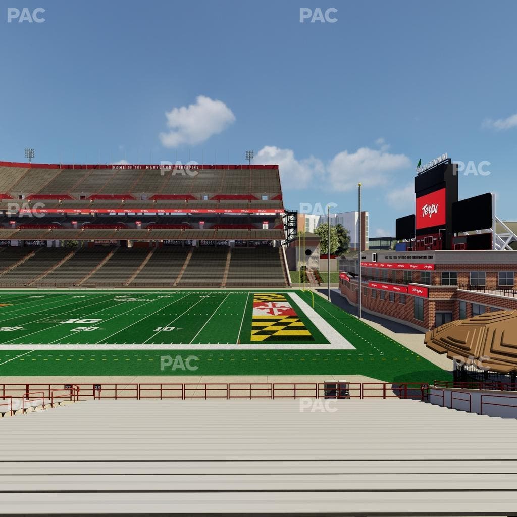 SECU Stadium - Section 28 Seat View