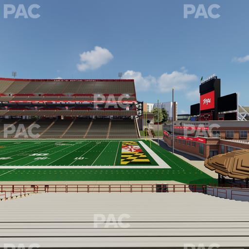 SECU Stadium - Section 28 Seat View