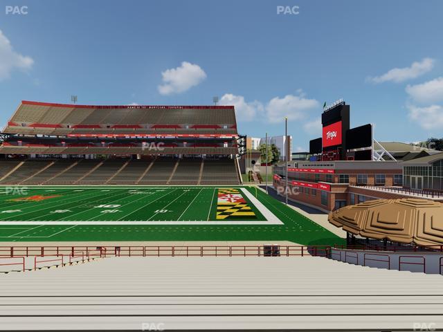 SECU Stadium - Section 28 Seat View