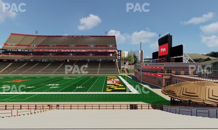 SECU Stadium - Section 28 Seat View