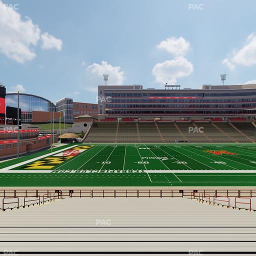 SECU Stadium - Section 3 Seat View