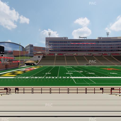 SECU Stadium - Section 3 Seat View