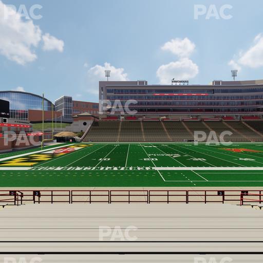 SECU Stadium - Section 3 Seat View