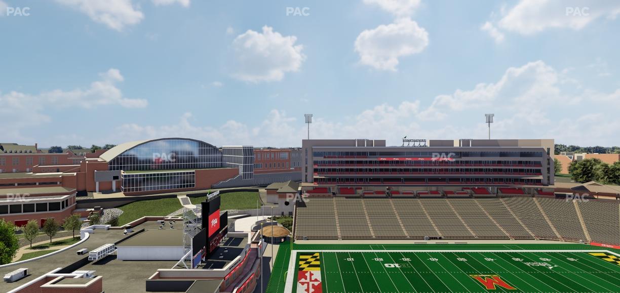 SECU Stadium - Section 302 Seat View