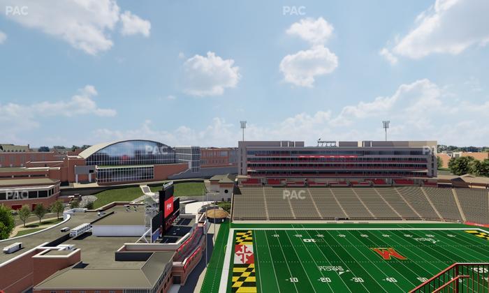 SECU Stadium - Section 302 Seat View