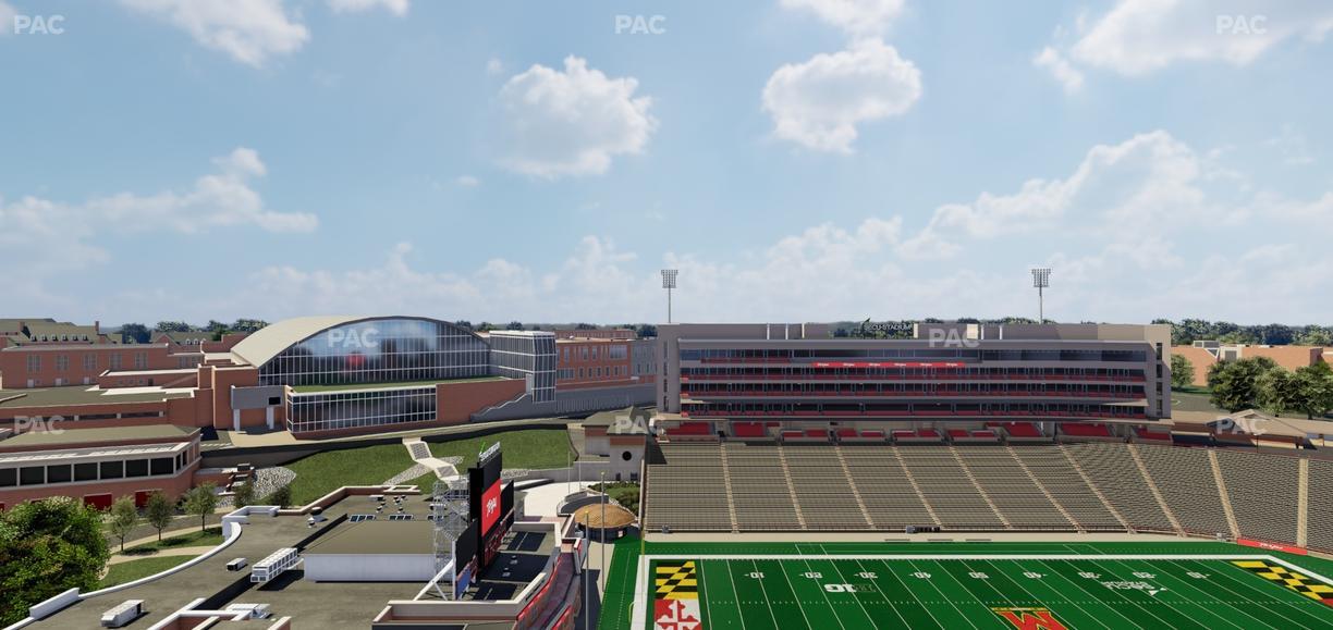 SECU Stadium - Section 302 Seat View