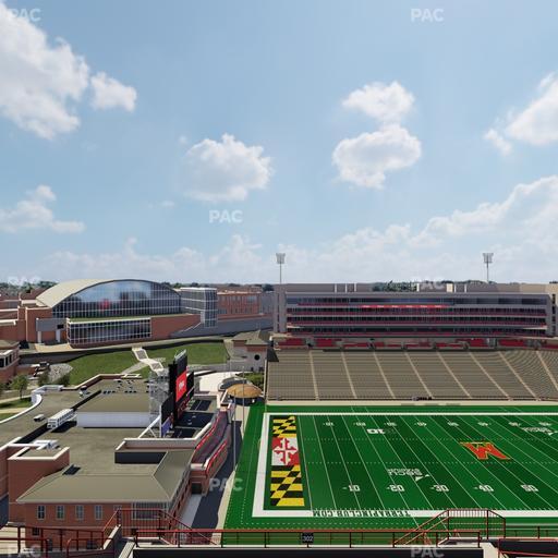 SECU Stadium - Section 302 Seat View