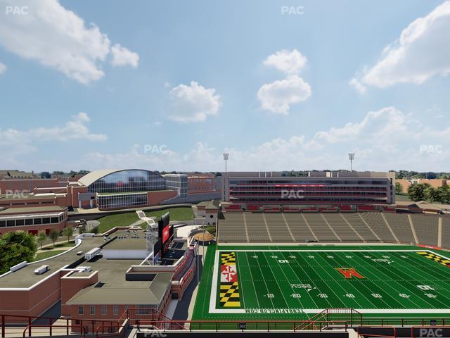 SECU Stadium - Section 302 Seat View