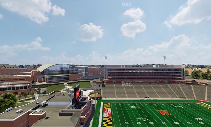 SECU Stadium - Section 302 Seat View