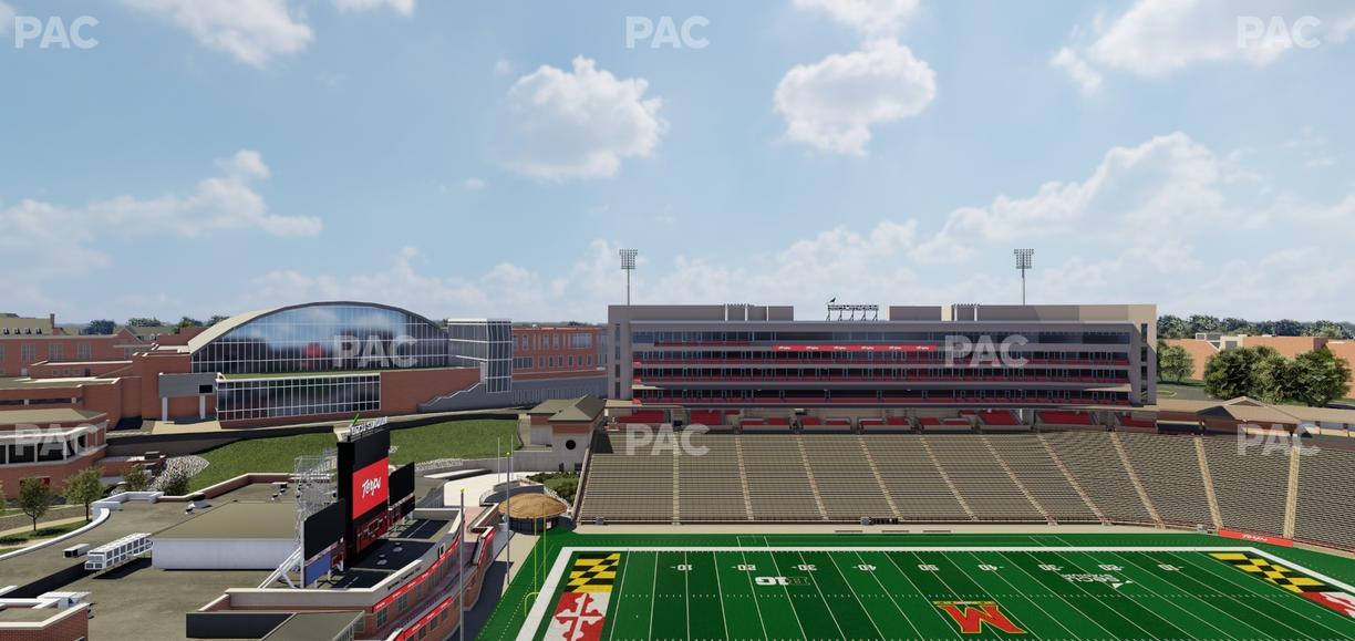 SECU Stadium - Section 303 Seat View