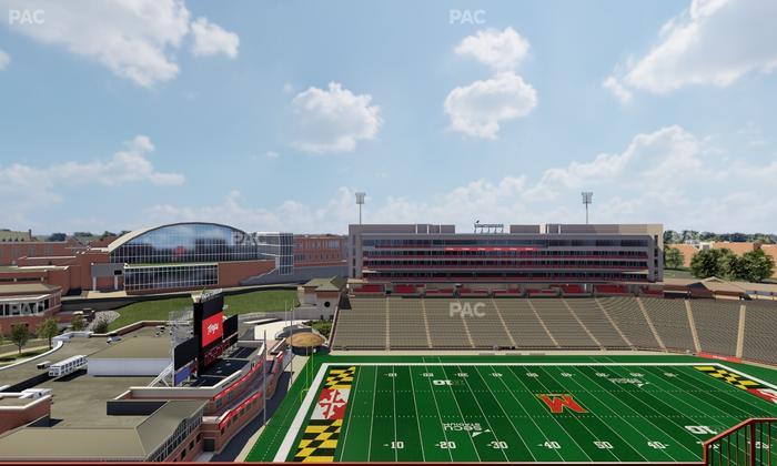 SECU Stadium - Section 303 Seat View