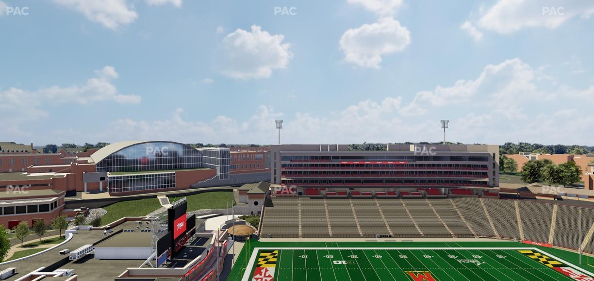 SECU Stadium - Section 303 Seat View