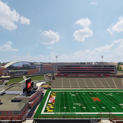 SECU Stadium - Section 303 Seat View