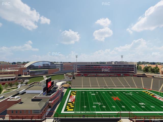 SECU Stadium - Section 303 Seat View