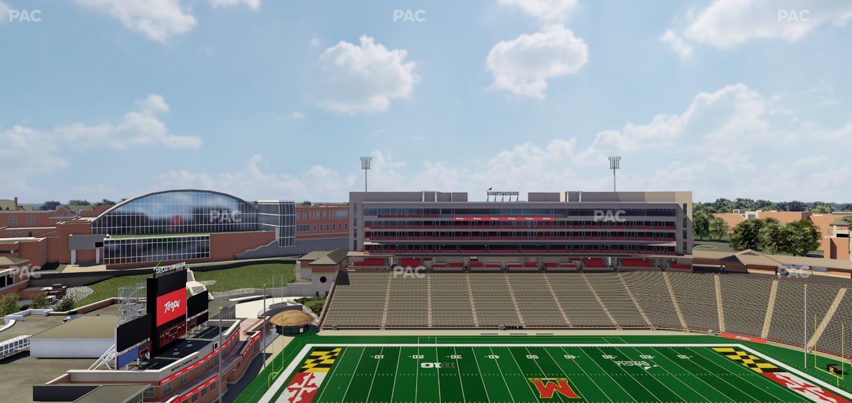 SECU Stadium - Section 304 Seat View