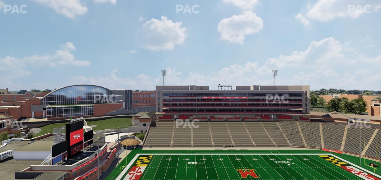 SECU Stadium - Section 304 Seat View