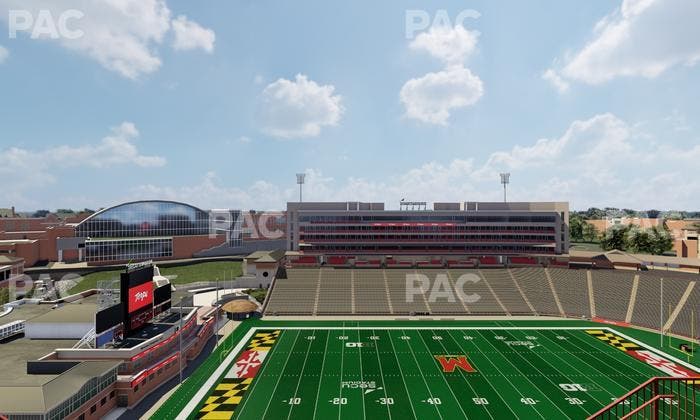 SECU Stadium - Section 304 Seat View