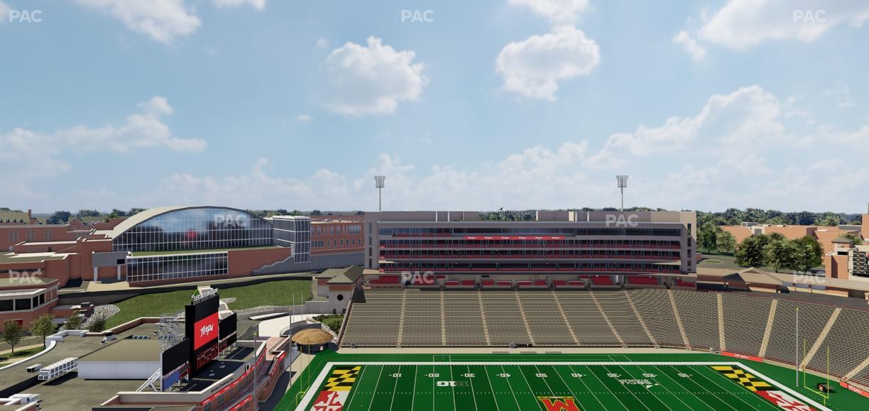 SECU Stadium - Section 304 Seat View