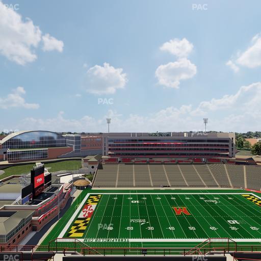 SECU Stadium - Section 304 Seat View