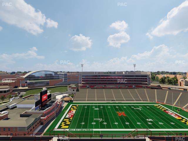 SECU Stadium - Section 304 Seat View