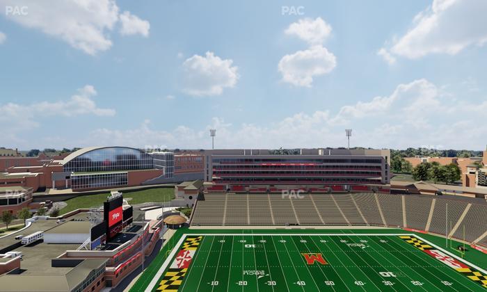 SECU Stadium - Section 304 Seat View